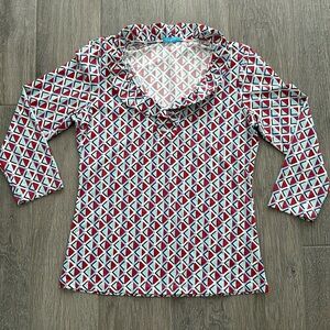 J. McLaughlin 3/4 sleeve Durham top